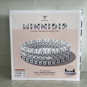 Minnidip Geo Monochroma Kiddie Pool